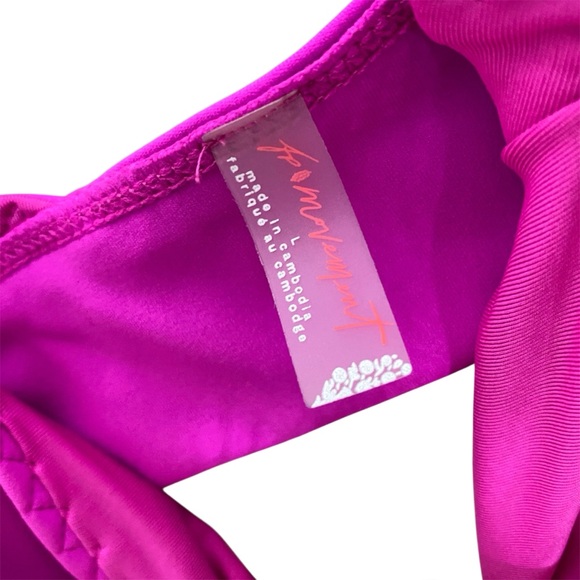 Free People Pink Sports Bra - Picture 7 of 9